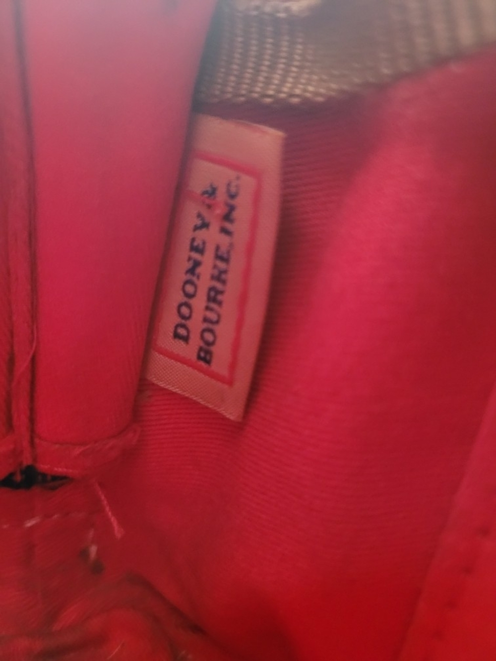 Dooney & Bourke Blue Floral Dome Satchel - Picture 9 of 11